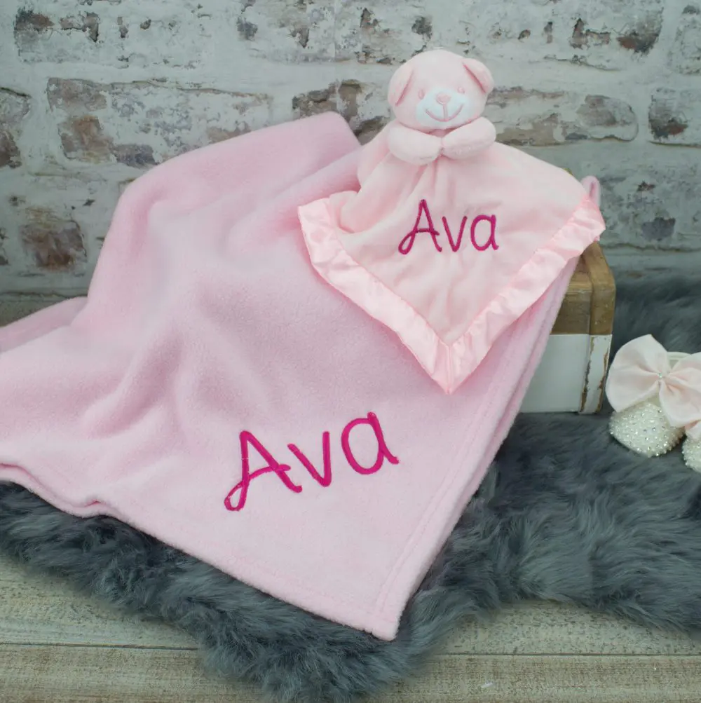 Personalised Baby Girl Gift Set