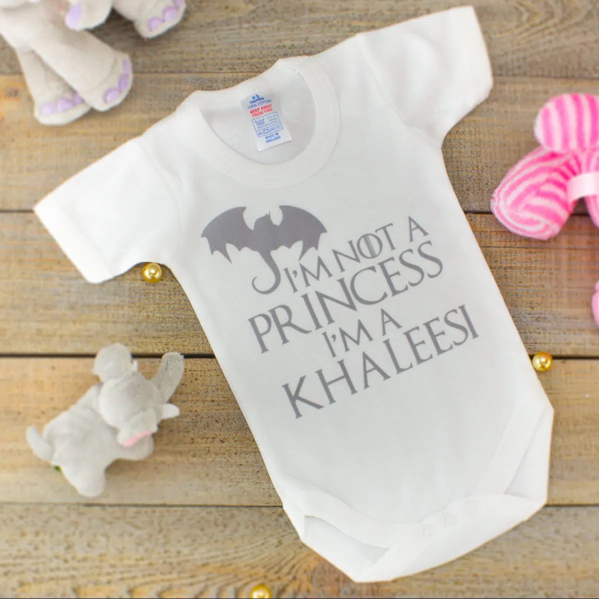 game of thrones baby clothes - i'm a khalessi