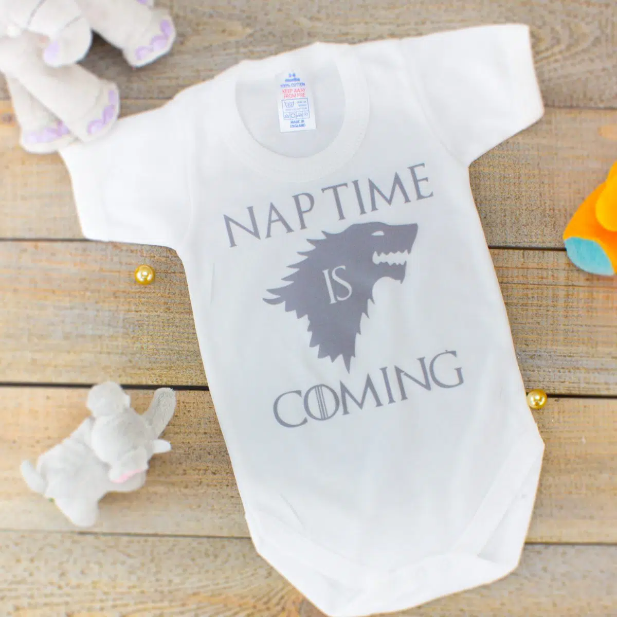 game of thrones baby clothes - nap time is coming