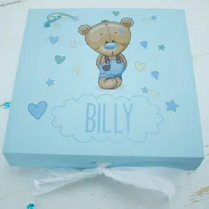 Personalised Baby Keepsake Box