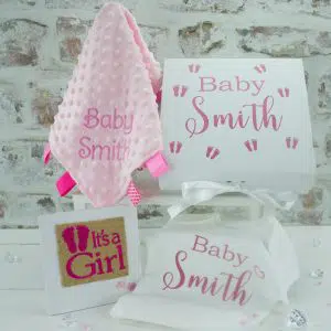 personalised baby shower gifts