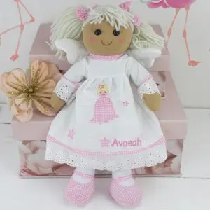 Personalised Baby girl Rag Doll