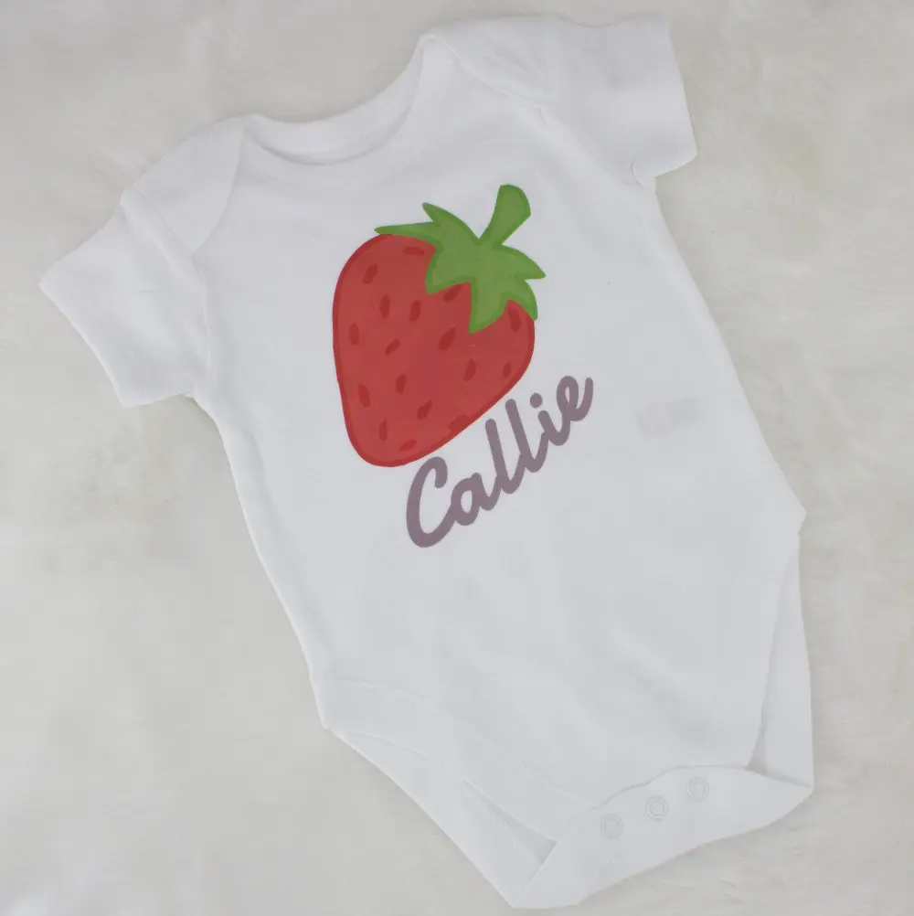 personalised baby summer clothes
