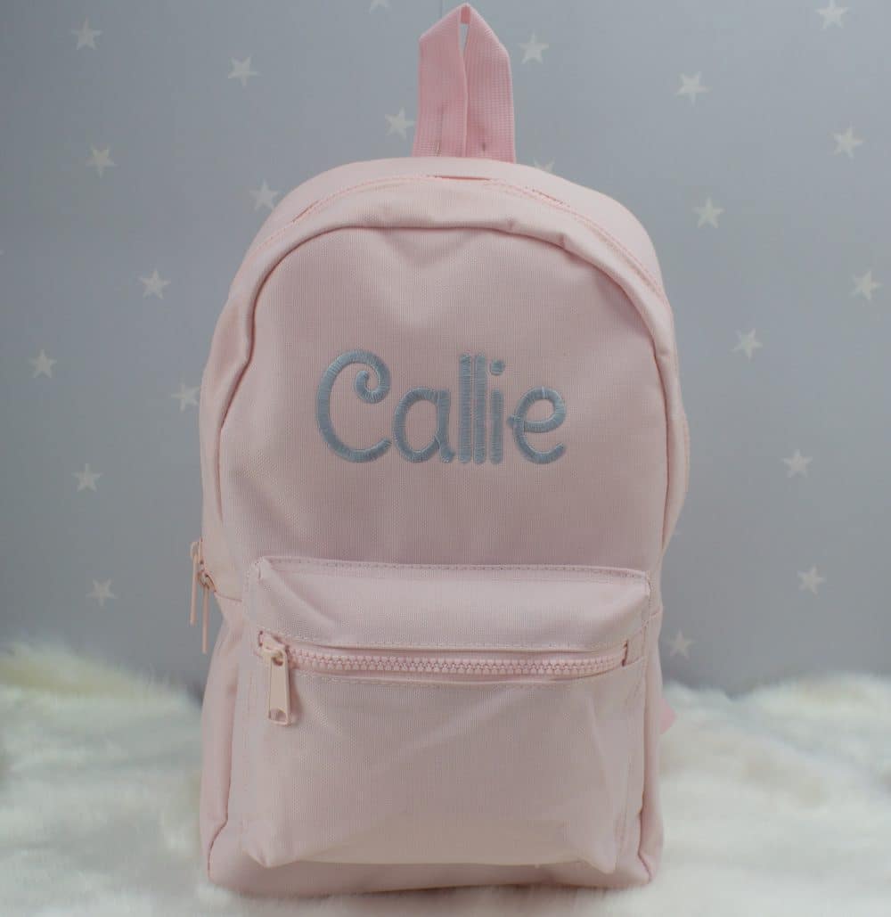 Personalised Pink Toddler Backpack