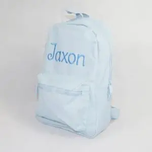 Personalised Blue Baby Backpack