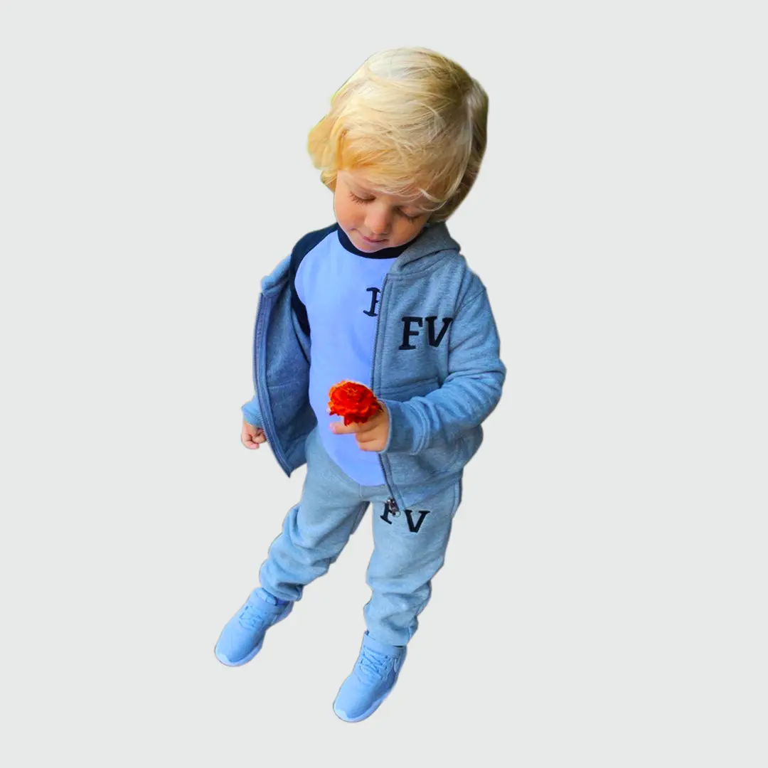Personalised Grey Baby & Toddler Tracksuit