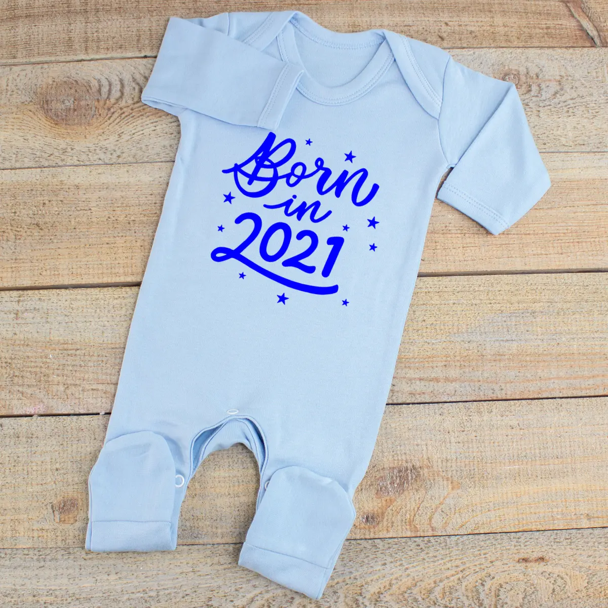 Blue Baby Boy Born in 2021 Clothes