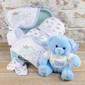 Personalised Baby Boy Clothes Gift Set
