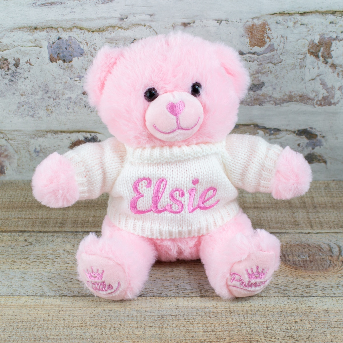 Personalised Baby Girl Teddy Bear